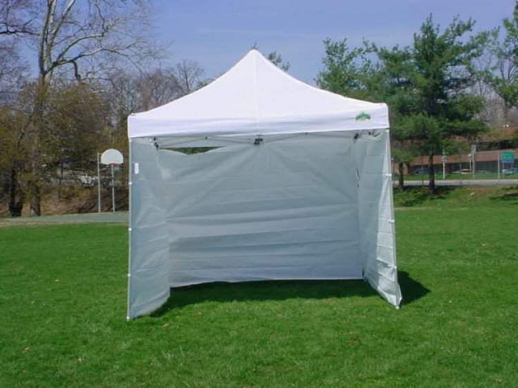 Tent - 10' x 10' Pop Up - White Top - SMR Inc / Talk of the Town