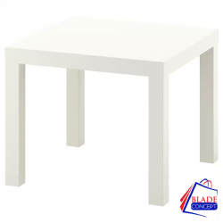 White Side Table