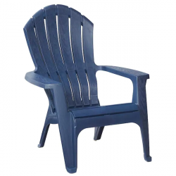 Plastic Adirondack Chairs - Navy Blue