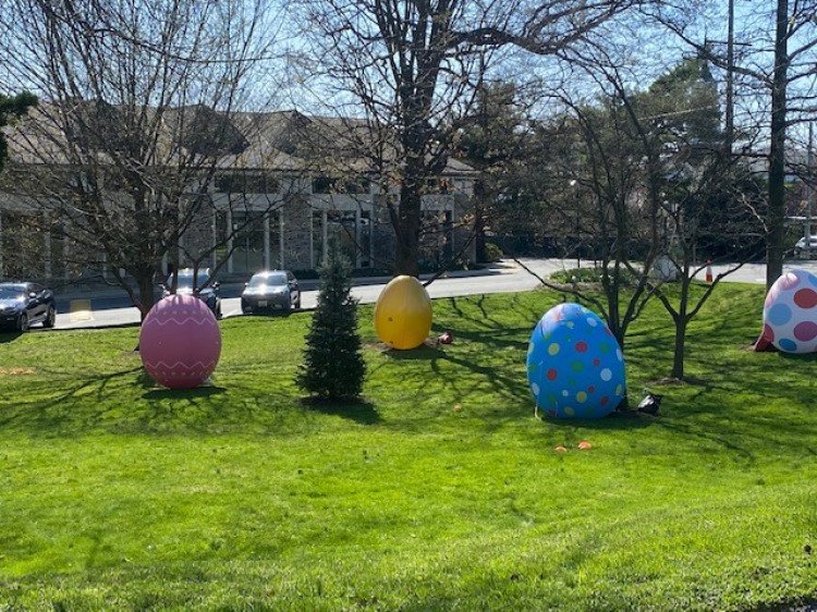 Inflatable Easter Eggs