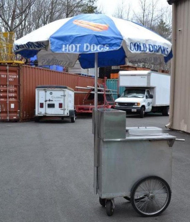 Hot Dog Vendor Cart