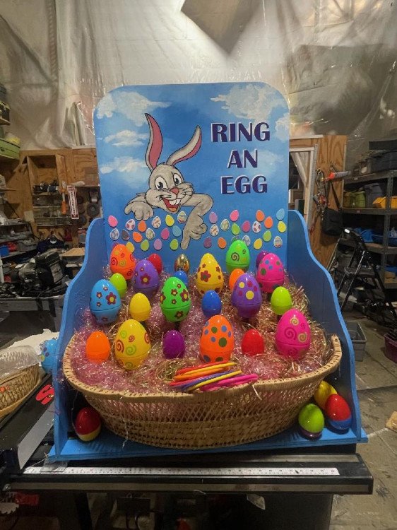 Ring An Egg (Easter Ring Toss)