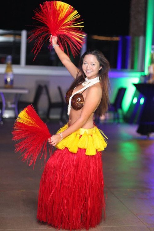 Hawaiian Luau Dancers