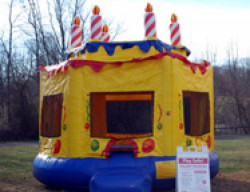 Birthday Cake Bounce House - Drop-Off