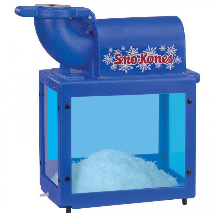 Sno Cone Machine - Blue Polypropelene