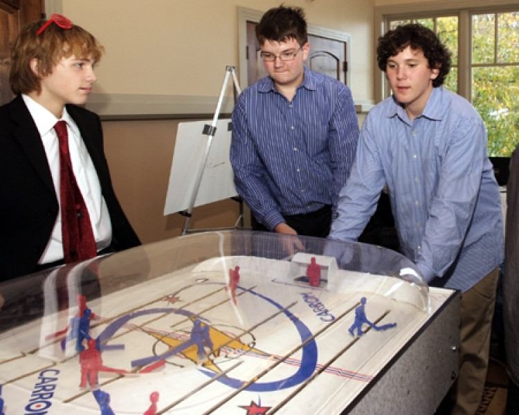 Dome Stick Hockey Table Game