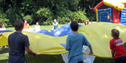 Parachute Volleyball