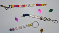 Beaded Keychains