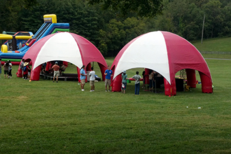 Tents, Tables, Chairs