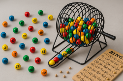 Bingo Cage, Balls, Masterboard