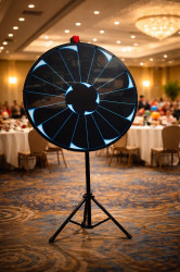 Money Wheel - 3 Foot Custom White Write (Black)